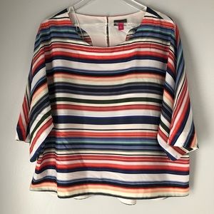Vince Camuto | color striped shirt